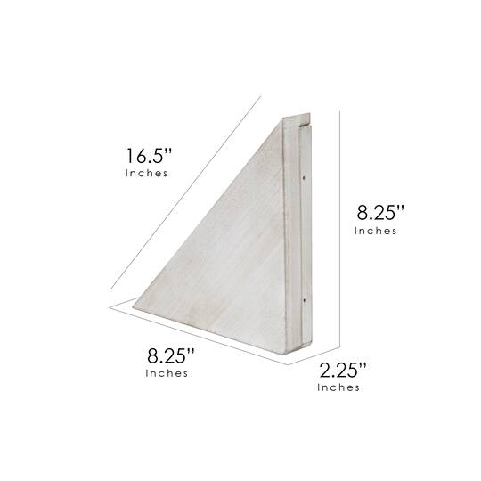 Floating Corner Shelves Set